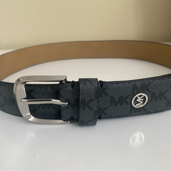 Michael Kors Other - MICHAEL KORS Gray/Black Belt Size 32” - GUC